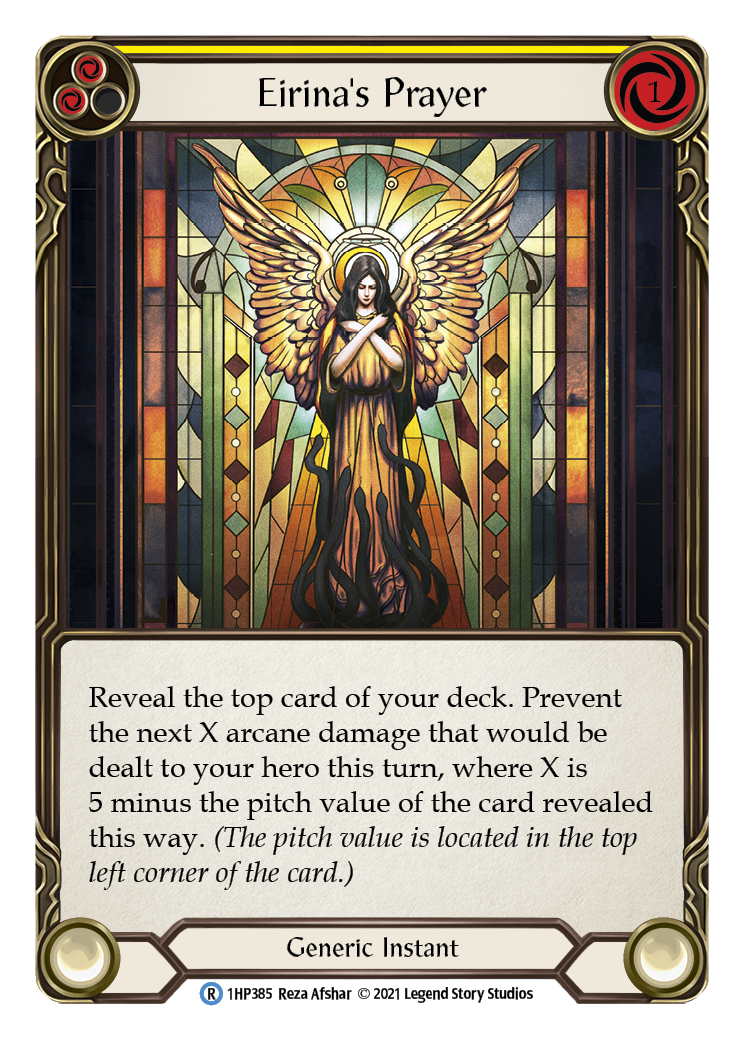 Eirina's Prayer (Yellow) [1HP385] | Good Games Cannington