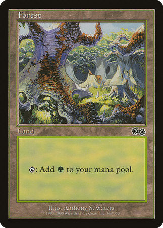 Forest (348) [Urza's Saga] | Good Games Cannington