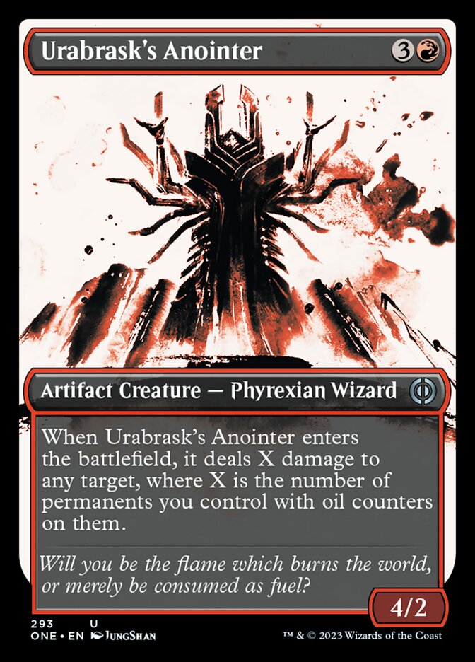 Urabrask's Anointer (Showcase Ichor) [Phyrexia: All Will Be One] | Good Games Cannington