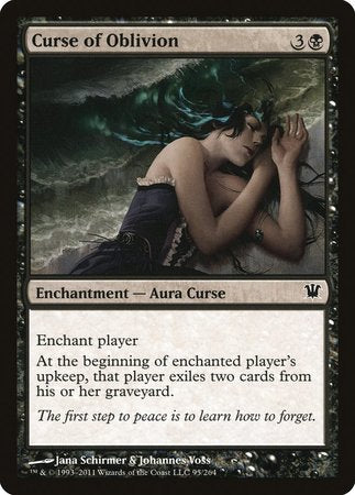 Curse of Oblivion [Innistrad] | Good Games Cannington