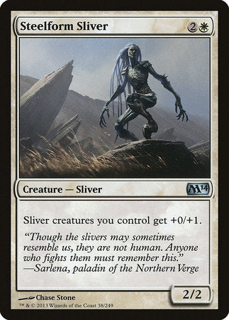 Steelform Sliver [Magic 2014] | Good Games Cannington