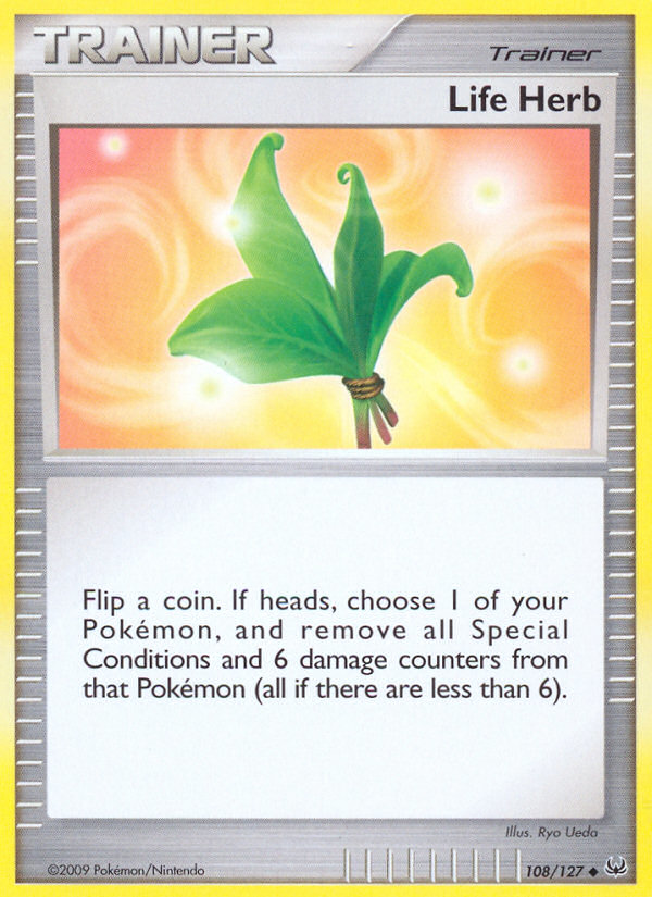 Life Herb (108/127) [Platinum: Base Set] | Good Games Cannington