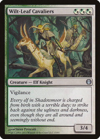 Wilt-Leaf Cavaliers [Duel Decks: Knights vs. Dragons] | Good Games Cannington