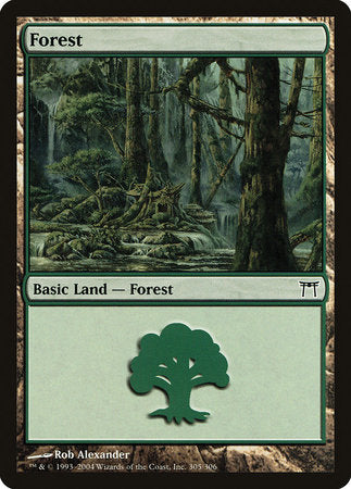 Forest (305) [Champions of Kamigawa] | Good Games Cannington