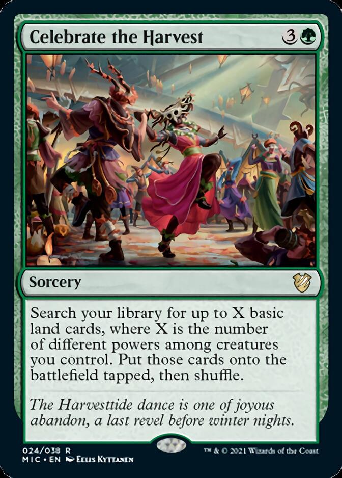 Celebrate the Harvest [Innistrad: Midnight Hunt Commander] | Good Games Cannington