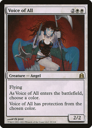 Voice of All [Commander 2011] | Good Games Cannington