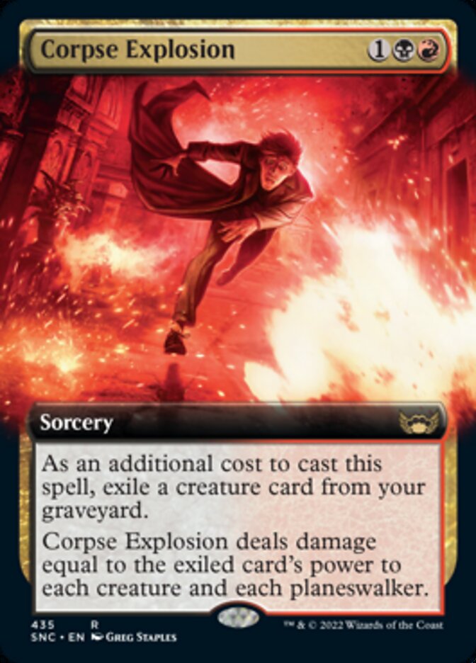 Corpse Explosion (Extended Art) [Streets of New Capenna] | Good Games Cannington