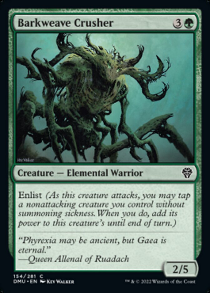 Barkweave Crusher [Dominaria United] | Good Games Cannington