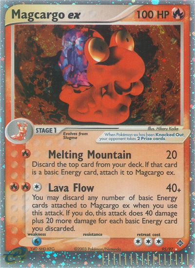Magcargo ex (95/97) [EX: Dragon] | Good Games Cannington