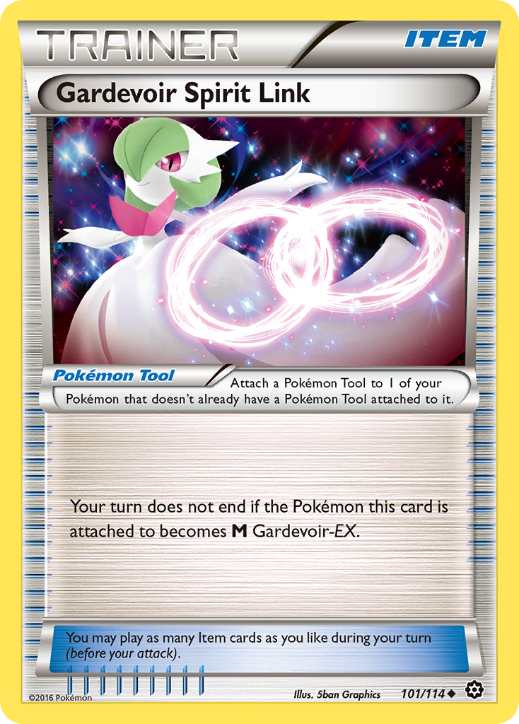Gardevoir Spirit Link (101/114) [XY: Steam Siege] | Good Games Cannington