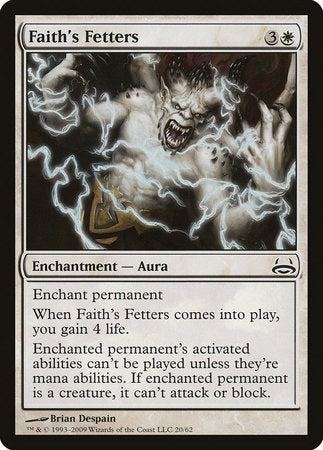 Faith's Fetters [Duel Decks: Divine vs. Demonic] | Good Games Cannington