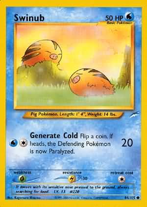 Swinub (84/105) [Neo Destiny Unlimited] | Good Games Cannington
