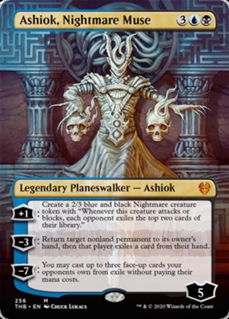 Ashiok, Nightmare Muse (Borderless) [Theros Beyond Death] | Good Games Cannington