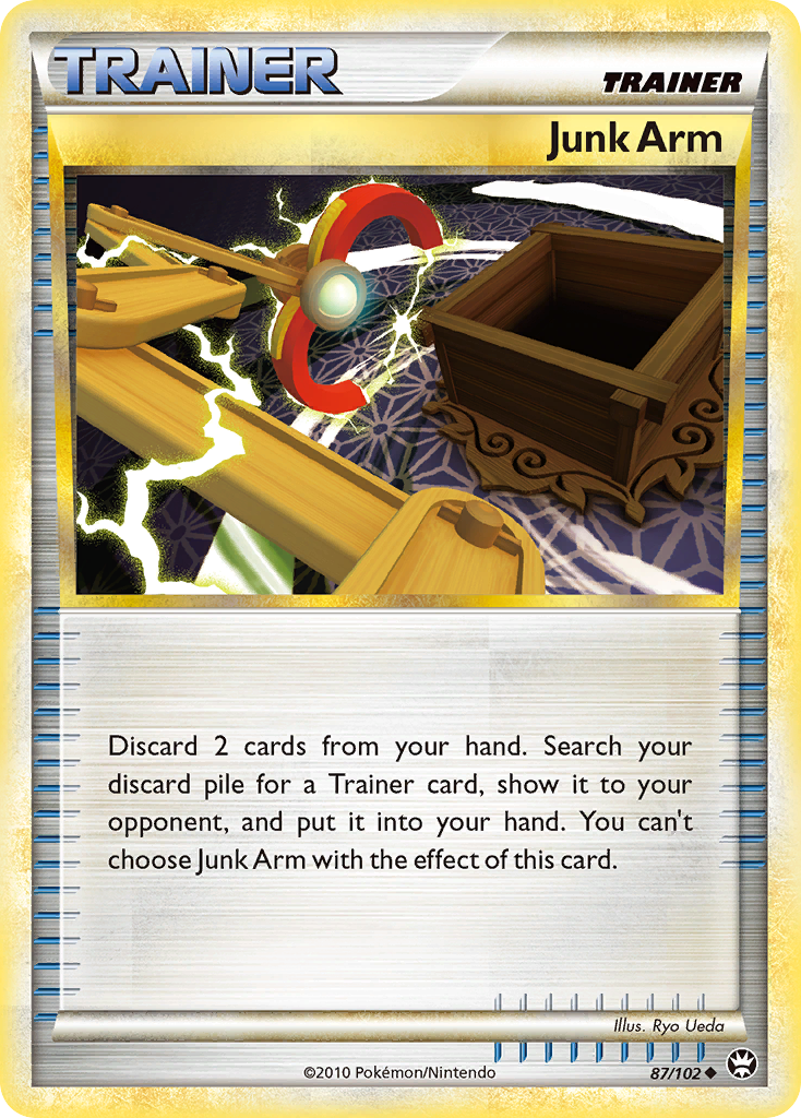 Junk Arm (87/102) [HeartGold & SoulSilver: Triumphant] | Good Games Cannington
