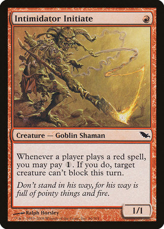 Intimidator Initiate [Shadowmoor] | Good Games Cannington