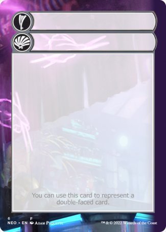 Helper Card (6/9) [Kamigawa: Neon Dynasty Tokens] | Good Games Cannington