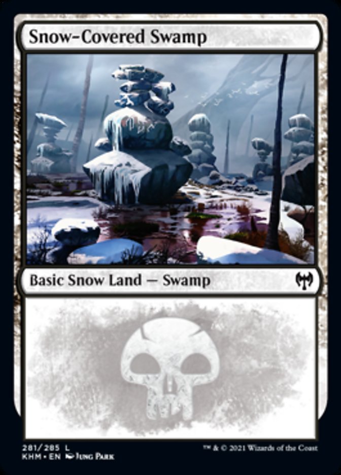 Snow-Covered Swamp (281) [Kaldheim] | Good Games Cannington
