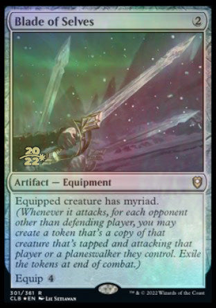 Blade of Selves [Commander Legends: Battle for Baldur's Gate Prerelease Promos] | Good Games Cannington