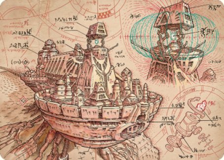 Defense Grid Art Card [The Brothers' War Art Series] | Good Games Cannington