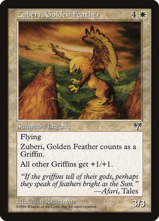 Zuberi, Golden Feather [Mirage] | Good Games Cannington