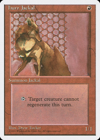 Hurr Jackal [Fourth Edition] | Good Games Cannington