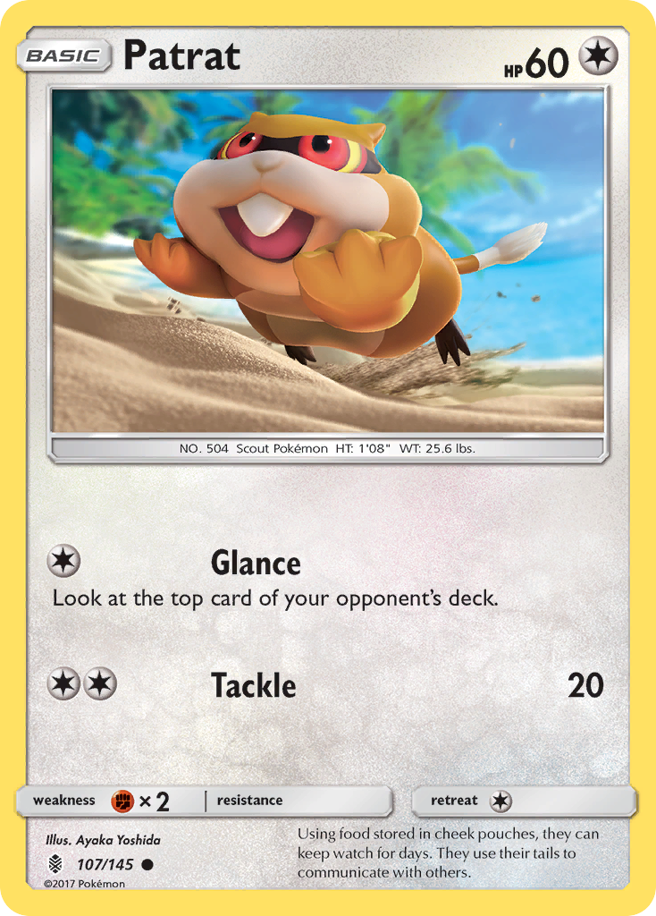 Patrat (107/145) [Sun & Moon: Guardians Rising] | Good Games Cannington