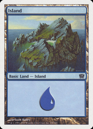 Island (338) [Ninth Edition] | Good Games Cannington