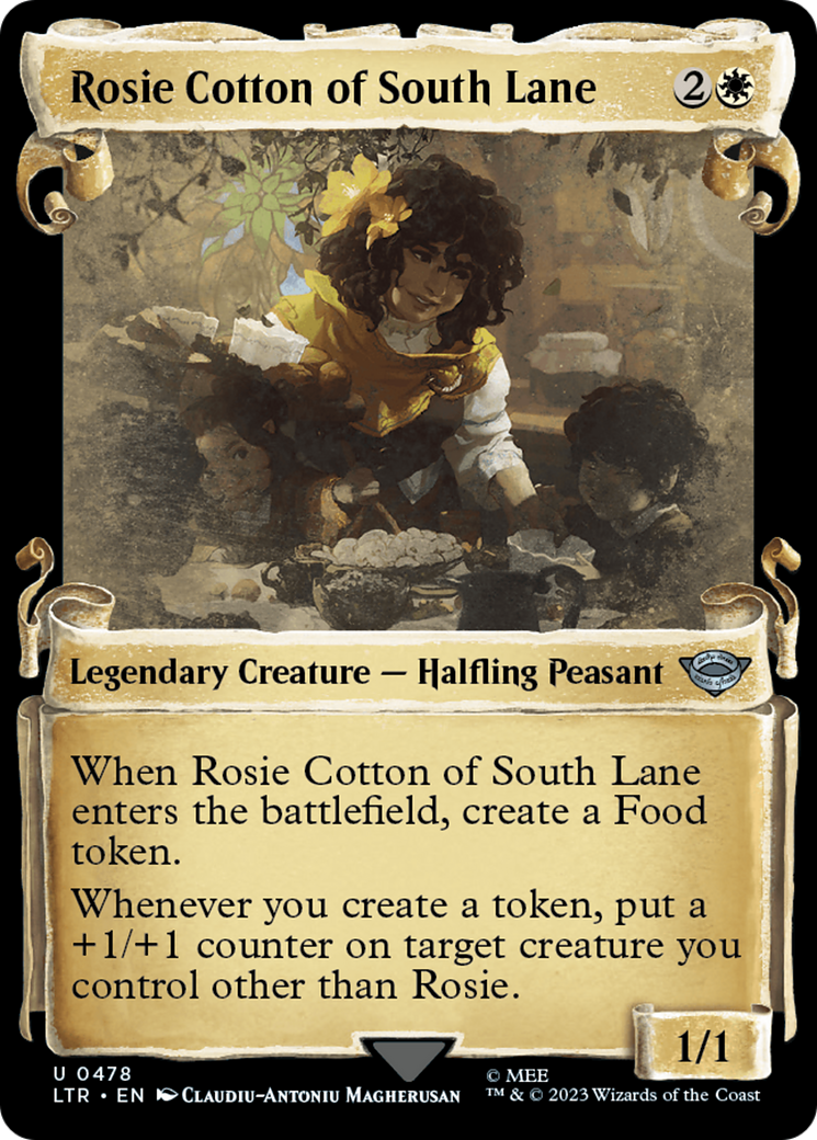 Rosie Cotton of South Lane [The Lord of the Rings: Tales of Middle-Earth Showcase Scrolls] | Good Games Cannington