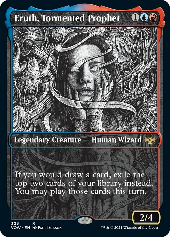 Eruth, Tormented Prophet (Showcase Eternal Night) [Innistrad: Crimson Vow] | Good Games Cannington