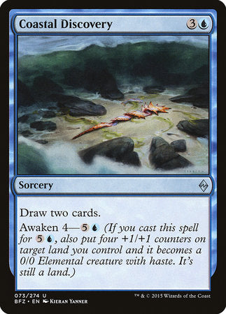Coastal Discovery [Battle for Zendikar] | Good Games Cannington