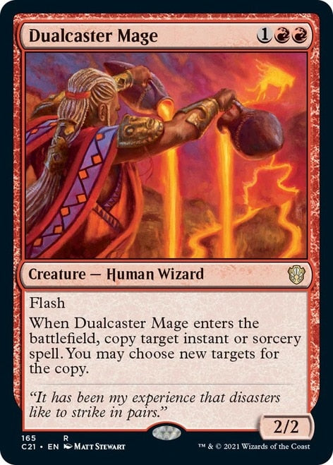 Dualcaster Mage [Commander 2021] | Good Games Cannington