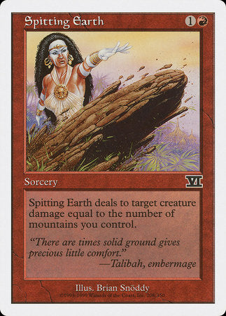 Spitting Earth [Classic Sixth Edition] | Good Games Cannington