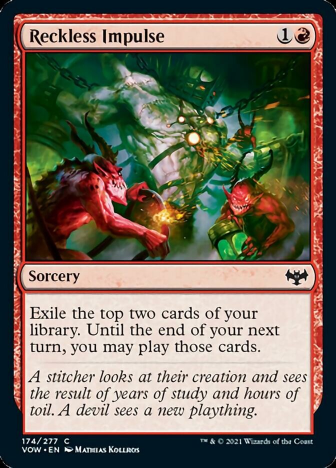 Reckless Impulse [Innistrad: Crimson Vow] | Good Games Cannington