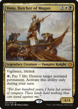 Vona, Butcher of Magan [Ixalan] | Good Games Cannington