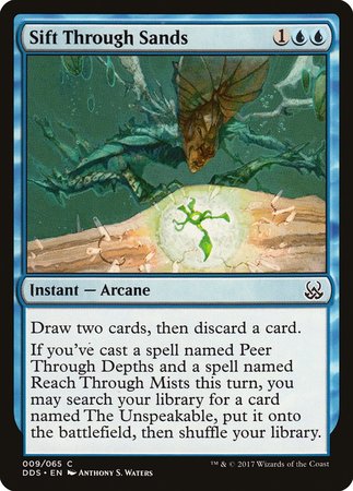 Sift Through Sands [Duel Decks: Mind vs. Might] | Good Games Cannington