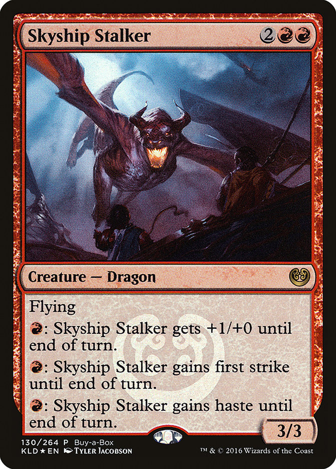 Skyship Stalker (Buy-A-Box) [Kaladesh Promos] | Good Games Cannington