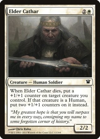 Elder Cathar [Innistrad] | Good Games Cannington