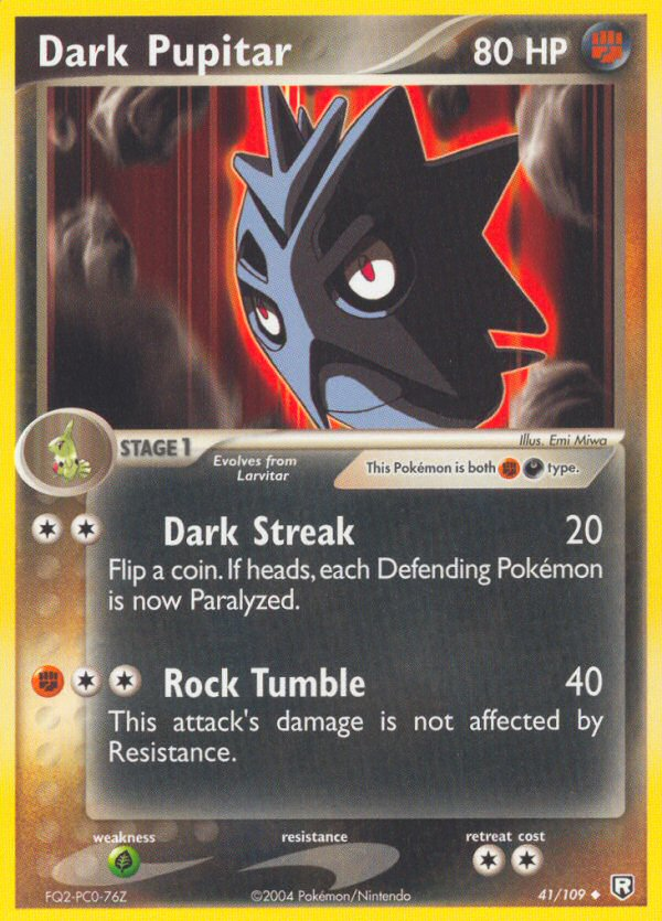 Dark Pupitar (41/109) [EX: Team Rocket Returns] | Good Games Cannington