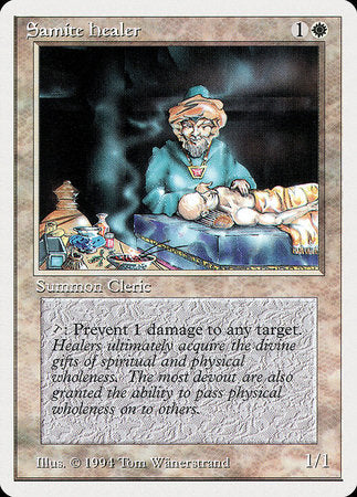 Samite Healer [Summer Magic / Edgar] | Good Games Cannington