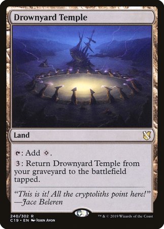 Drownyard Temple [Commander 2019] | Good Games Cannington