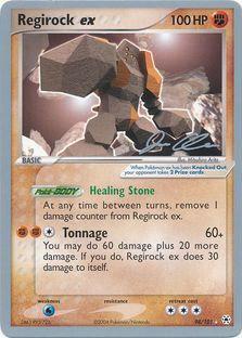 Regirock ex (98/101) (Mewtrick - Jason Klaczynski) [World Championships 2006] | Good Games Cannington