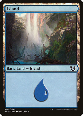 Island (35) [Duel Decks: Blessed vs. Cursed] | Good Games Cannington