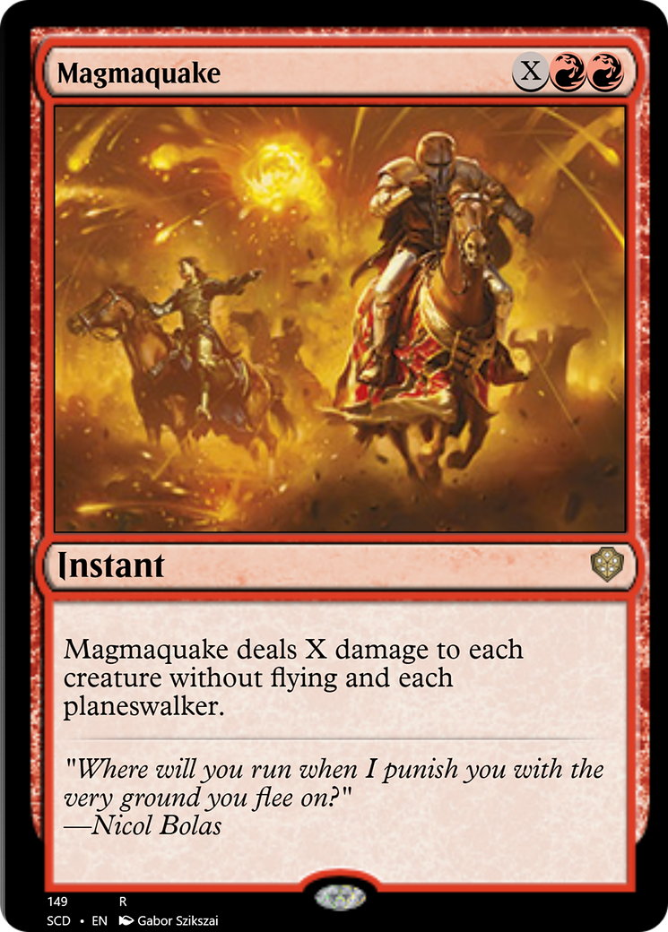 Magmaquake [Starter Commander Decks] | Good Games Cannington