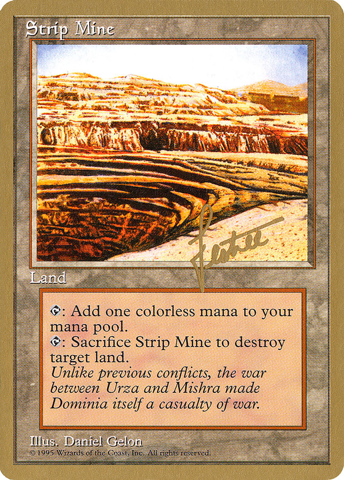 Strip Mine (Bertrand Lestree) [Pro Tour Collector Set] | Good Games Cannington