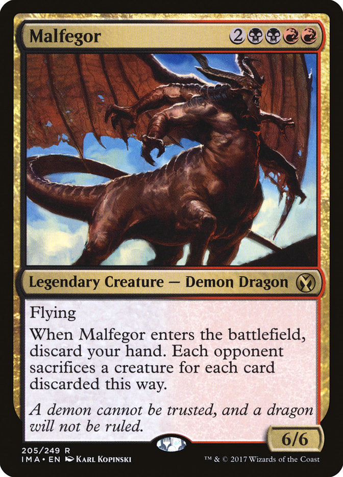 Malfegor [Iconic Masters] | Good Games Cannington