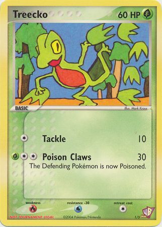 Treecko (1/5) [Kids WB Promos] | Good Games Cannington