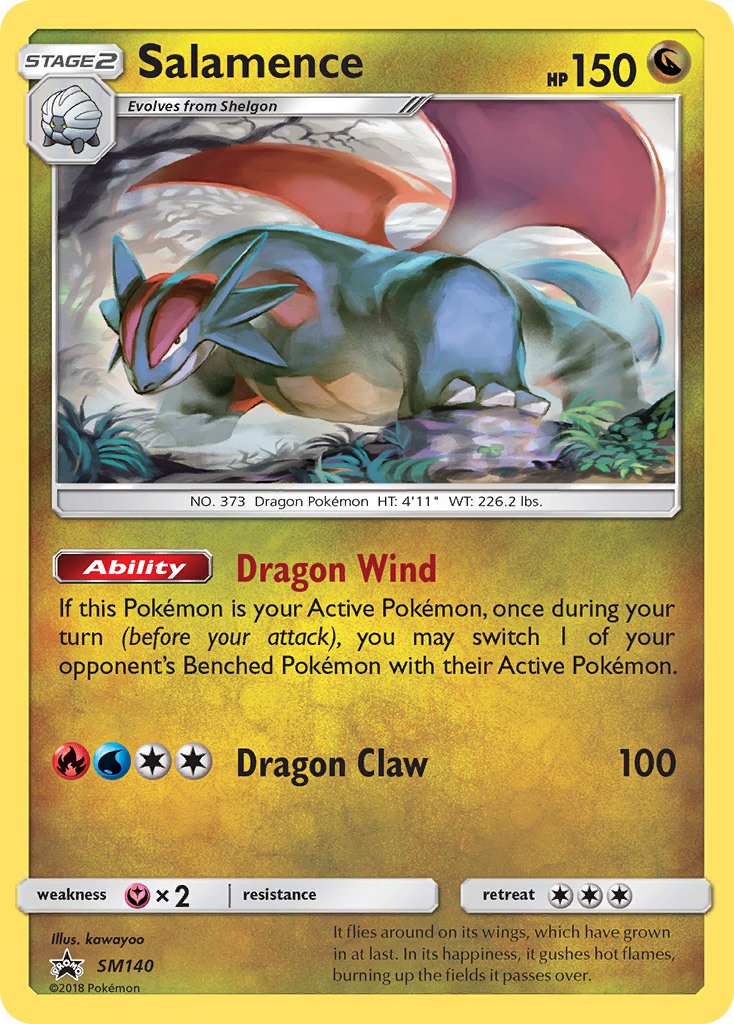 Salamence (SM140) [Sun & Moon: Black Star Promos] | Good Games Cannington