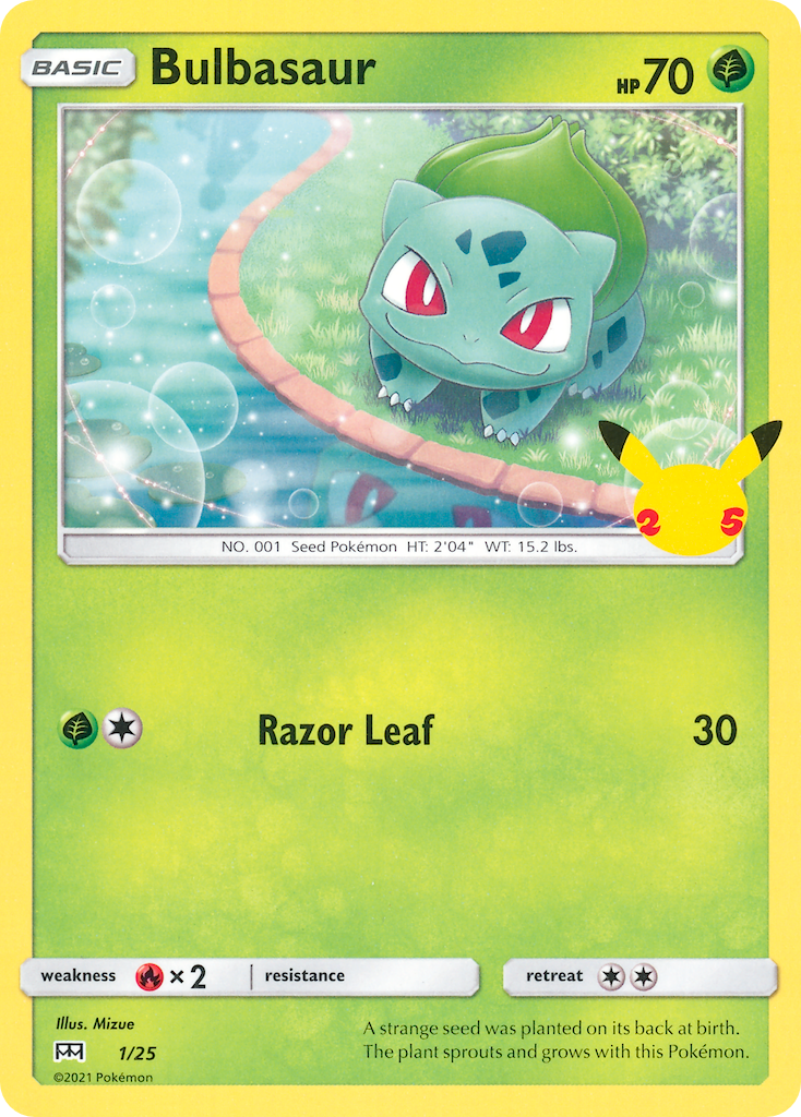 Bulbasaur (1/25) [McDonald's 25th Anniversary] | Good Games Cannington