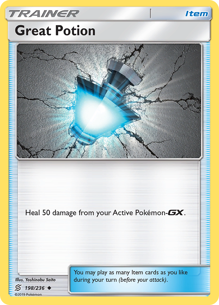 Great Potion (198/236) [Sun & Moon: Unified Minds] | Good Games Cannington
