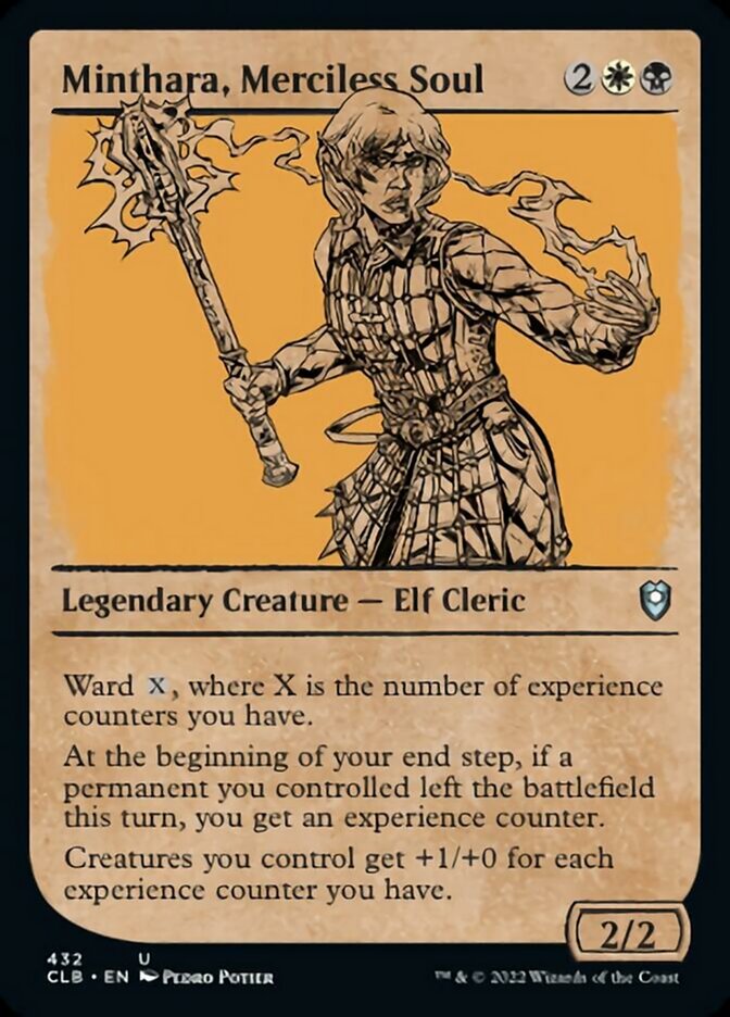 Minthara, Merciless Soul (Showcase) [Commander Legends: Battle for Baldur's Gate] | Good Games Cannington